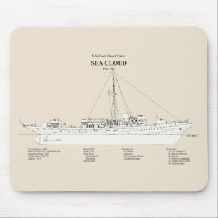 USCG Cutter Sea Cloud wpg-284 - SBD Mouse Mat