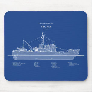 USCG Cutter Storis wmec-38 – ABD Mouse Mat