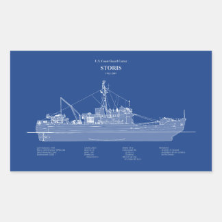 USCG Cutter Storis wmec-38 – ABD Rectangular Sticker