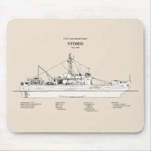 USCG Cutter Storis wmec-38 - SBD Mouse Mat
