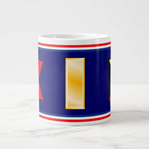 USCG Ensign Bravo Zulu Signal Flag Mug