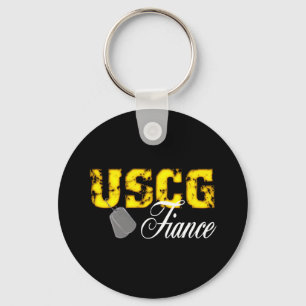 USCG Fiance Key Ring