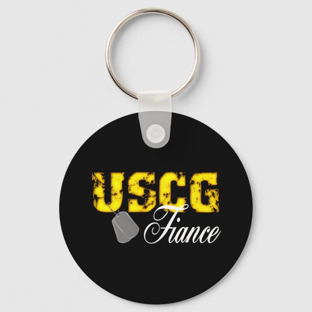 USCG Fiance Key Ring (Front)
