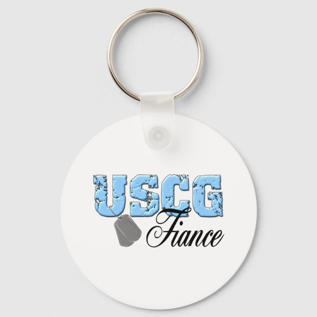 USCG Fiance Key Ring (Front)