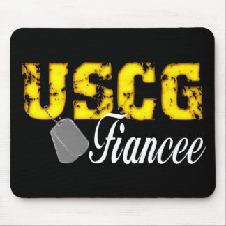 USCG Fiancee Mouse Mat