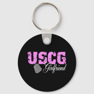 USCG Girlfriend Key Ring