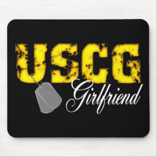 USCG Girlfriend Mouse Mat