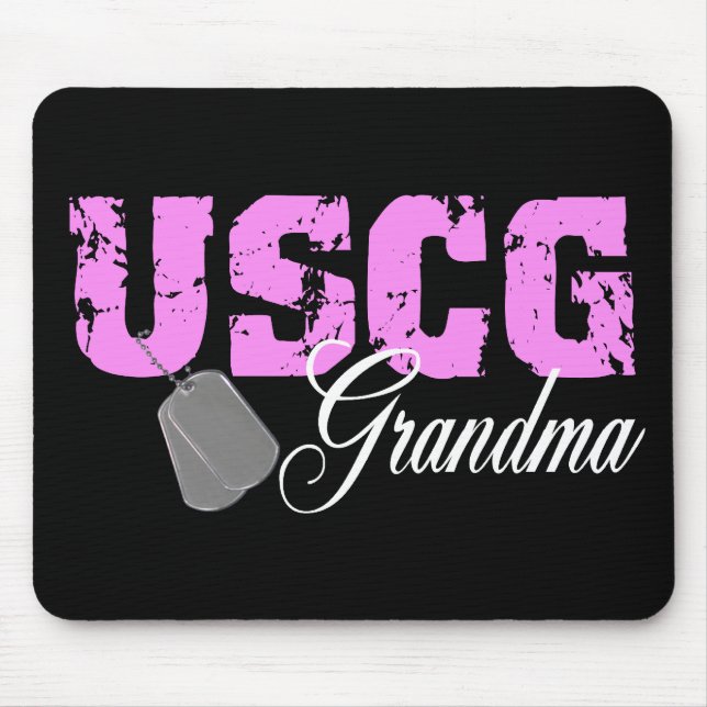 USCG Grandma Mouse Mat (Front)