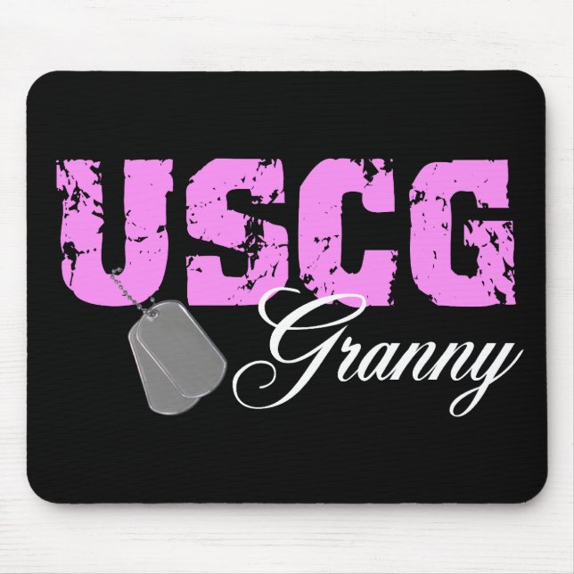 USCG Granny Mouse Mat (Front)