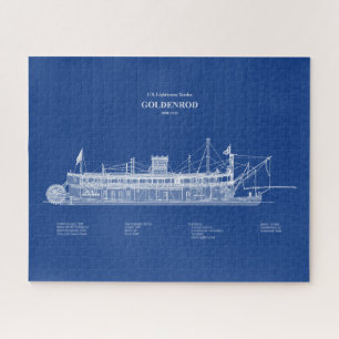 USCG Lighthouse Tender Goldenrod – ABD Jigsaw Puzzle