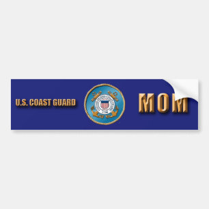 USCG Mum Bumper Sticker