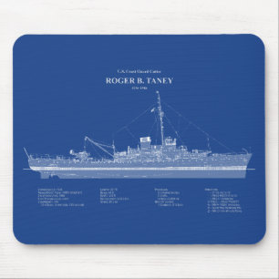 USCG Roger B. Taney whec-37 – ABD Mouse Mat