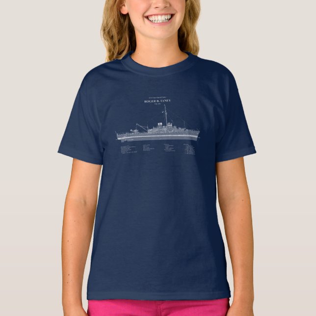 USCG Roger B. Taney whec-37 – ABD T-Shirt (Front)