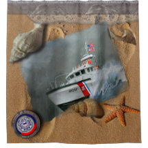 USCG SHOWER CURTAIN- Levesque and Cosgrove #1