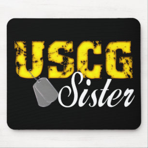 USCG Sister Mouse Mat