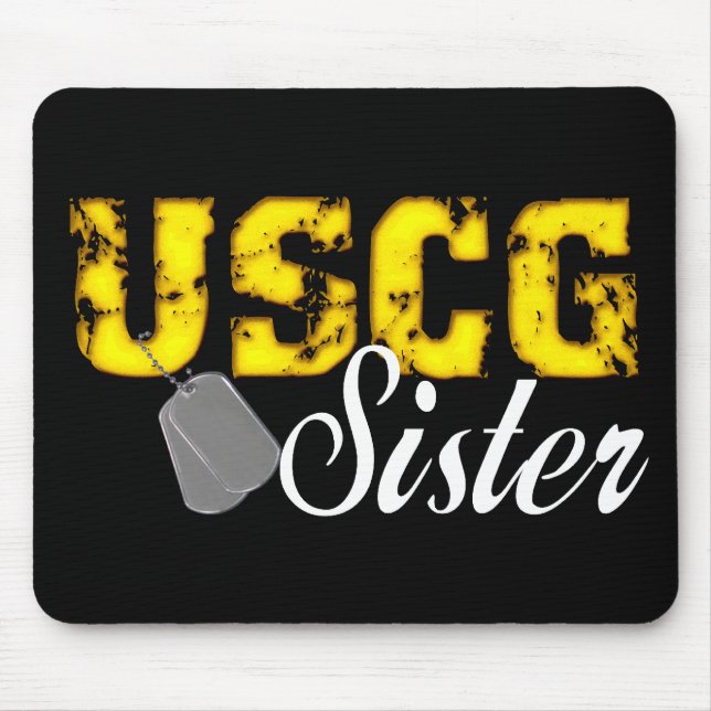 USCG Sister Mouse Mat (Front)