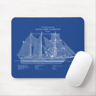 USCGC Alexander Hamilton wix-272 – ABD Mouse Mat