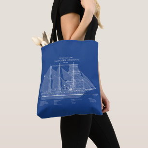 USCGC Alexander Hamilton wix-272 – ABD Tote Bag