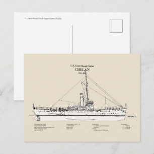 USCGC Chelan - SBD Postcard