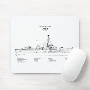USCGC Cobb wpg-181 - BD Mouse Mat