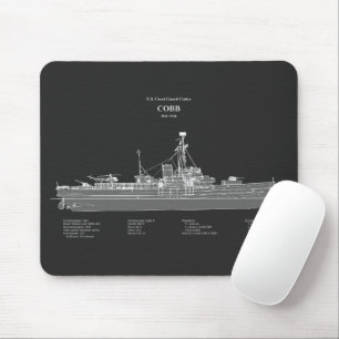 USCGC Cobb wpg-181 – PD Mouse Mat