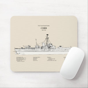 USCGC Cobb wpg-181 - SBD Mouse Mat