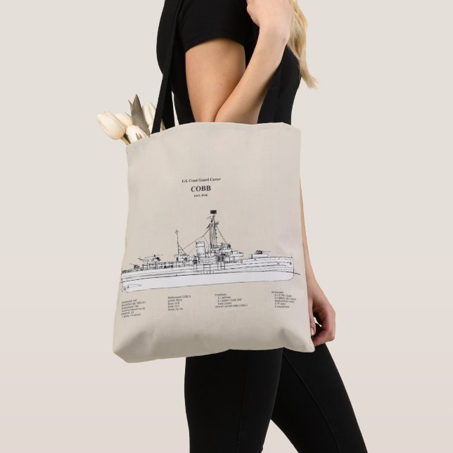 USCGC Cobb wpg-181 - SBD Tote Bag (Close Up)