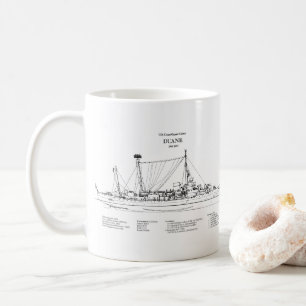 USCGC Duane wpg-33 - BD Coffee Mug