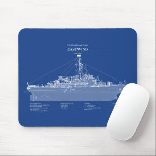 USCGC Eastwind wagb-279 – ABD Mouse Mat