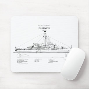 USCGC Eastwind wagb-279 - BD Mouse Mat