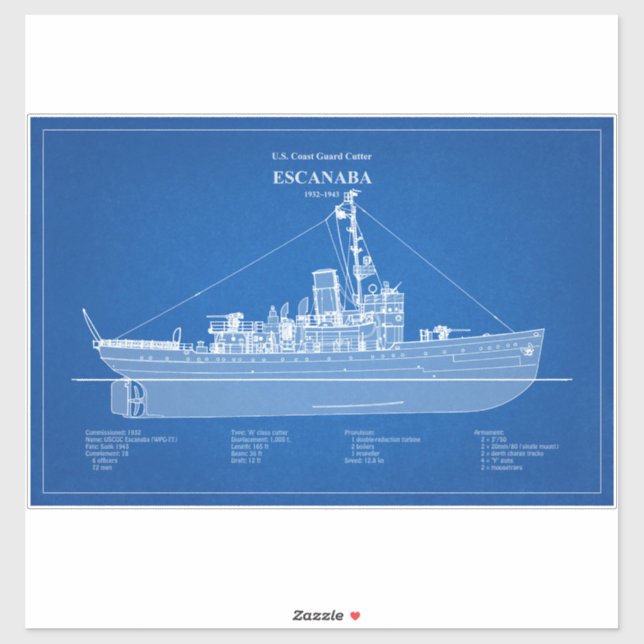 USCGC Escanaba wpc-77 – ABD (Sheet)