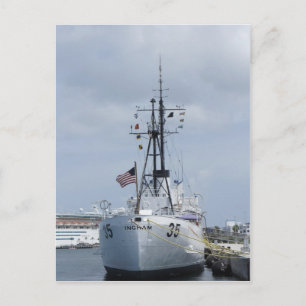 USCGC Ingham Postcard