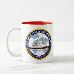 USCGC Katmai Bay WTCB 101 Two-Tone Coffee Mug