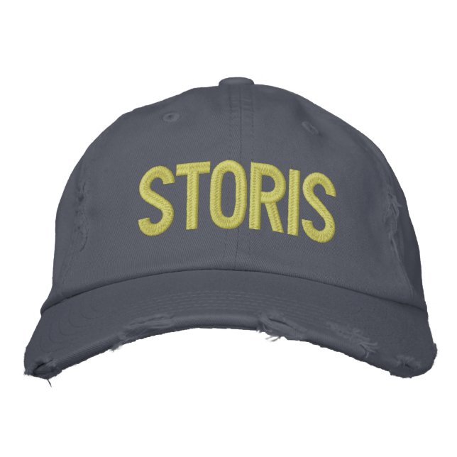 USCGC STORIS retro ballcap Embroidered Hat (Front)