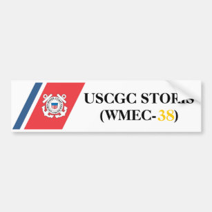 USCGC STORIS (WMEC-38) bumper sticker