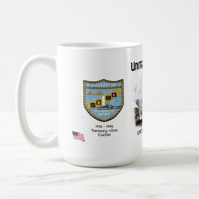 USCGC Taney WHEC-37 Coffee Mug (Left)