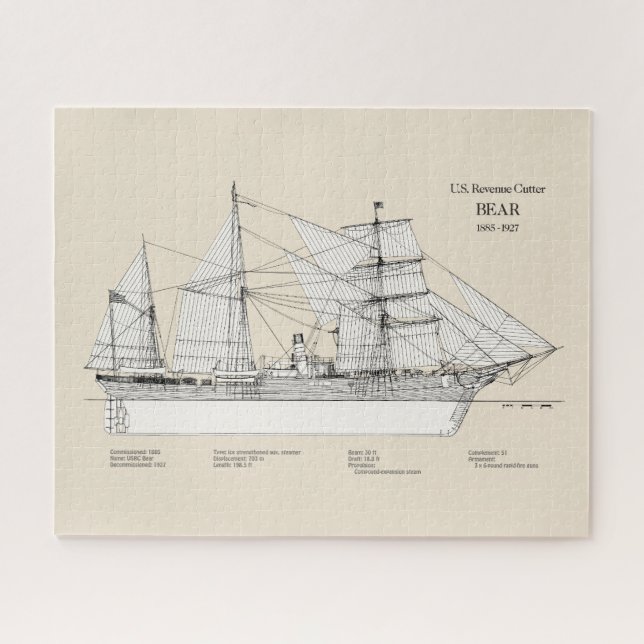 USCGRC USRC Bear - SBD Jigsaw Puzzle (Horizontal)