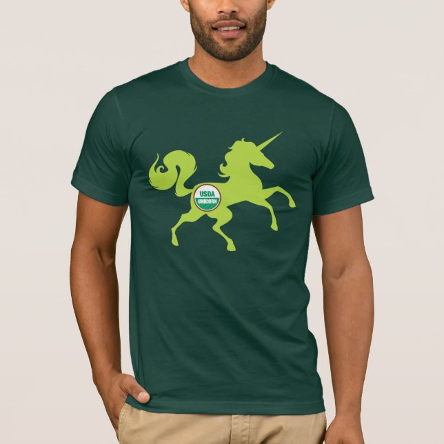 USDA Unicorn Meat Tee Shirt (Front)