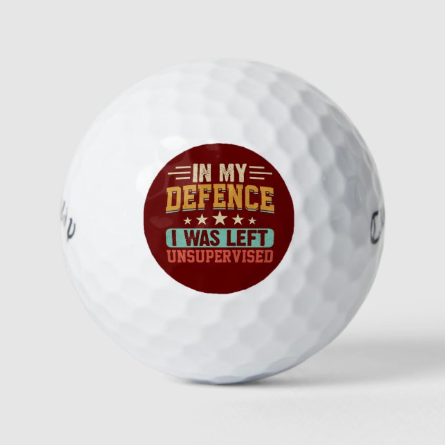 Use a descriptive title that explains your work in golf balls (Front)