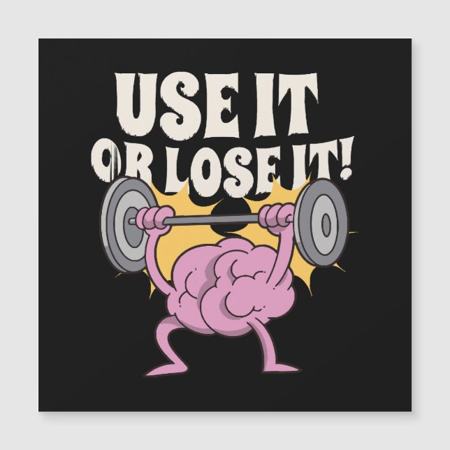 Use and train your brain (Front)