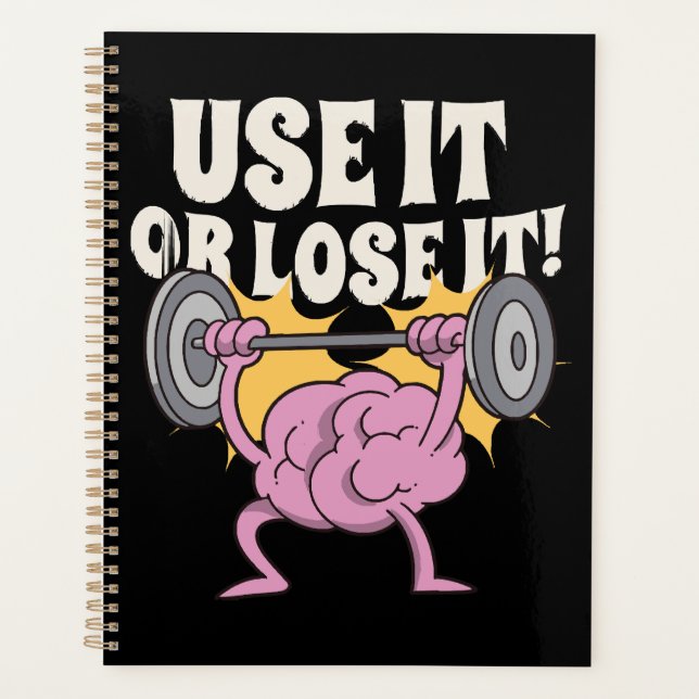 Use and train your brain planner (Front)
