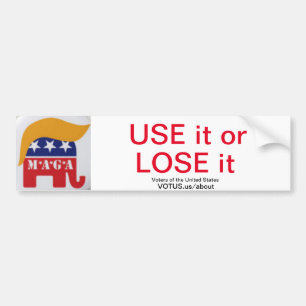 Use Bumper Sticker
