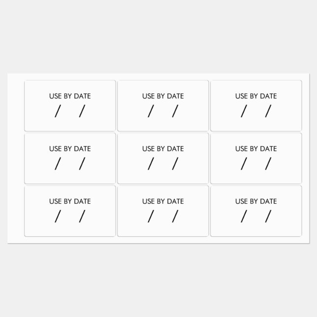 Use By Date (Sheet)