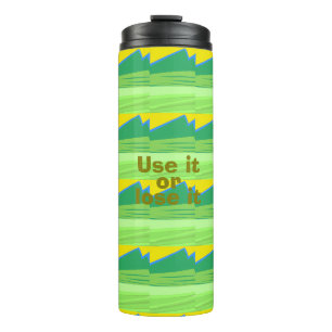 Use it or Lose it Christmas Gift Thermal Tumbler