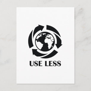 Use Less Postcard