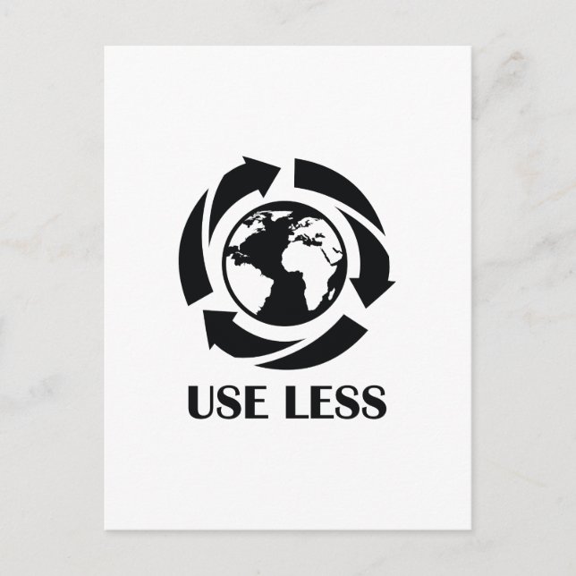 Use Less Postcard (Front)