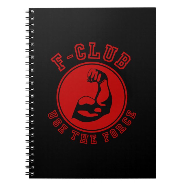 Use the force notebook (Front)