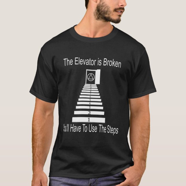 Use The Steps Aa Na Anonymous Tshirt 12 Step Recov (Front)
