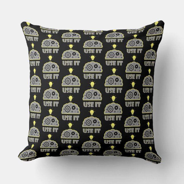 Use your brain cushion (Front)