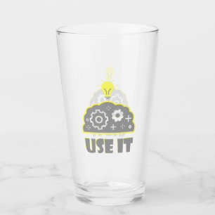 Use your brain glass